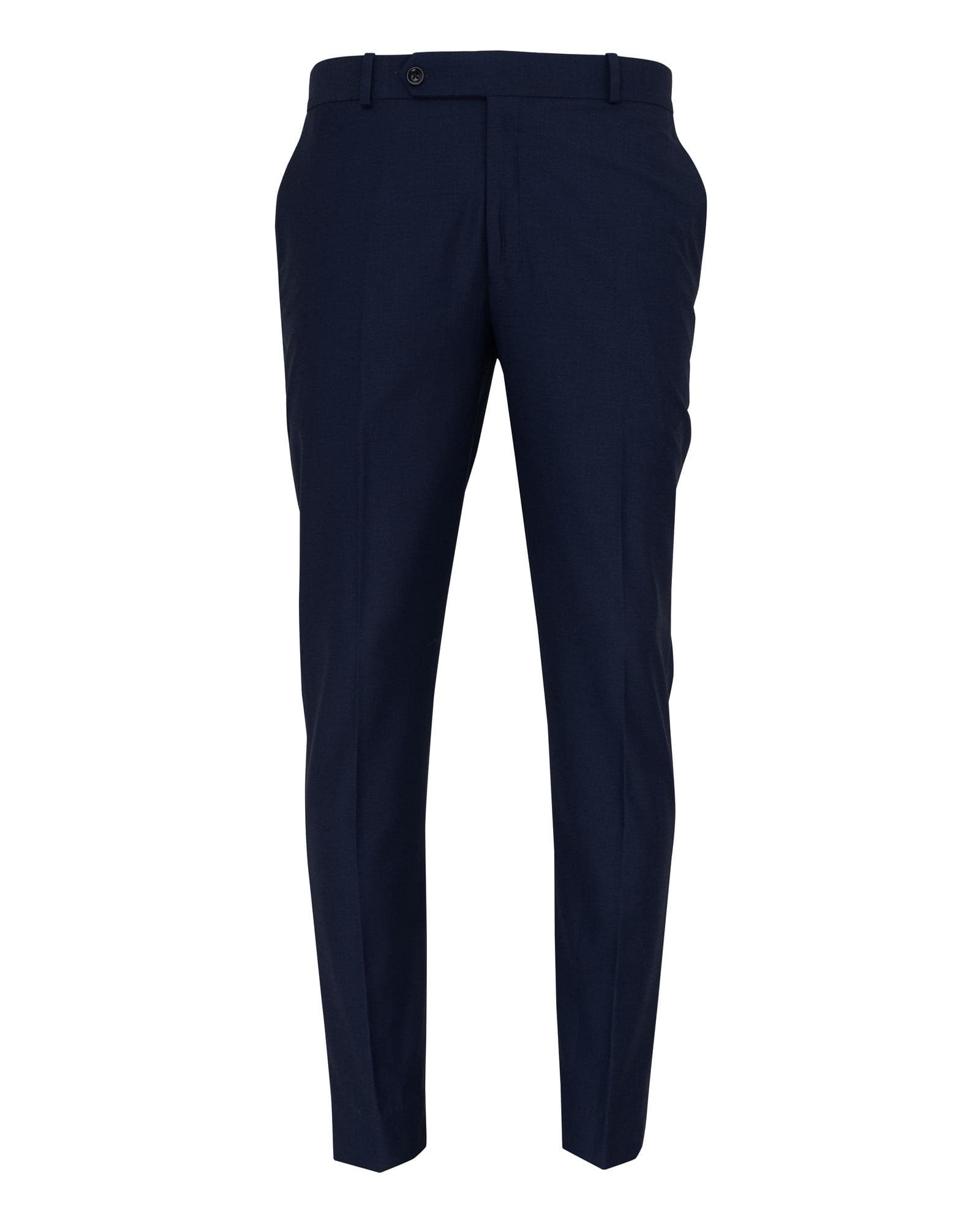 Reson Navy Blue Formal Cotton Pant