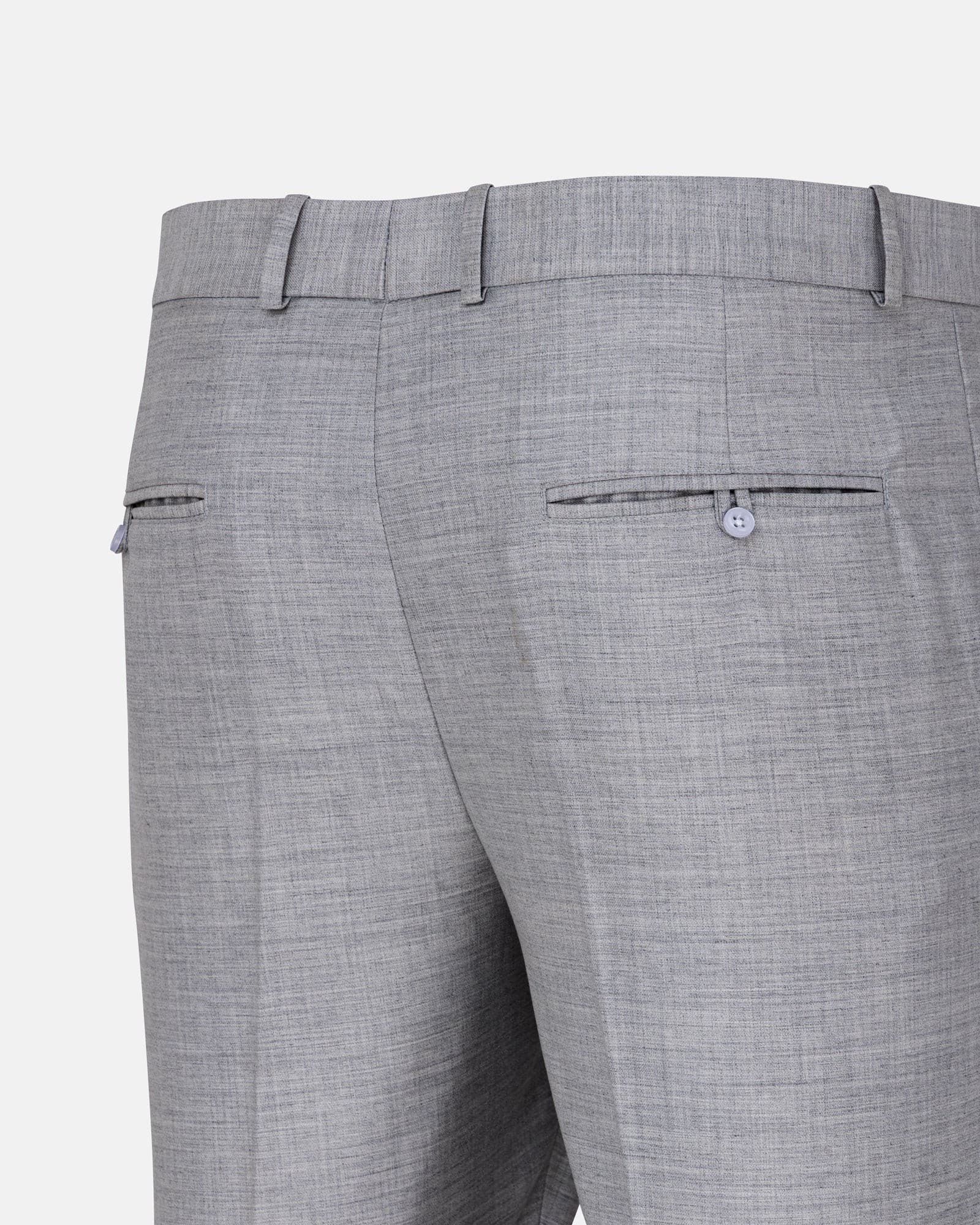 Brant Silver Formal Cotton Pant