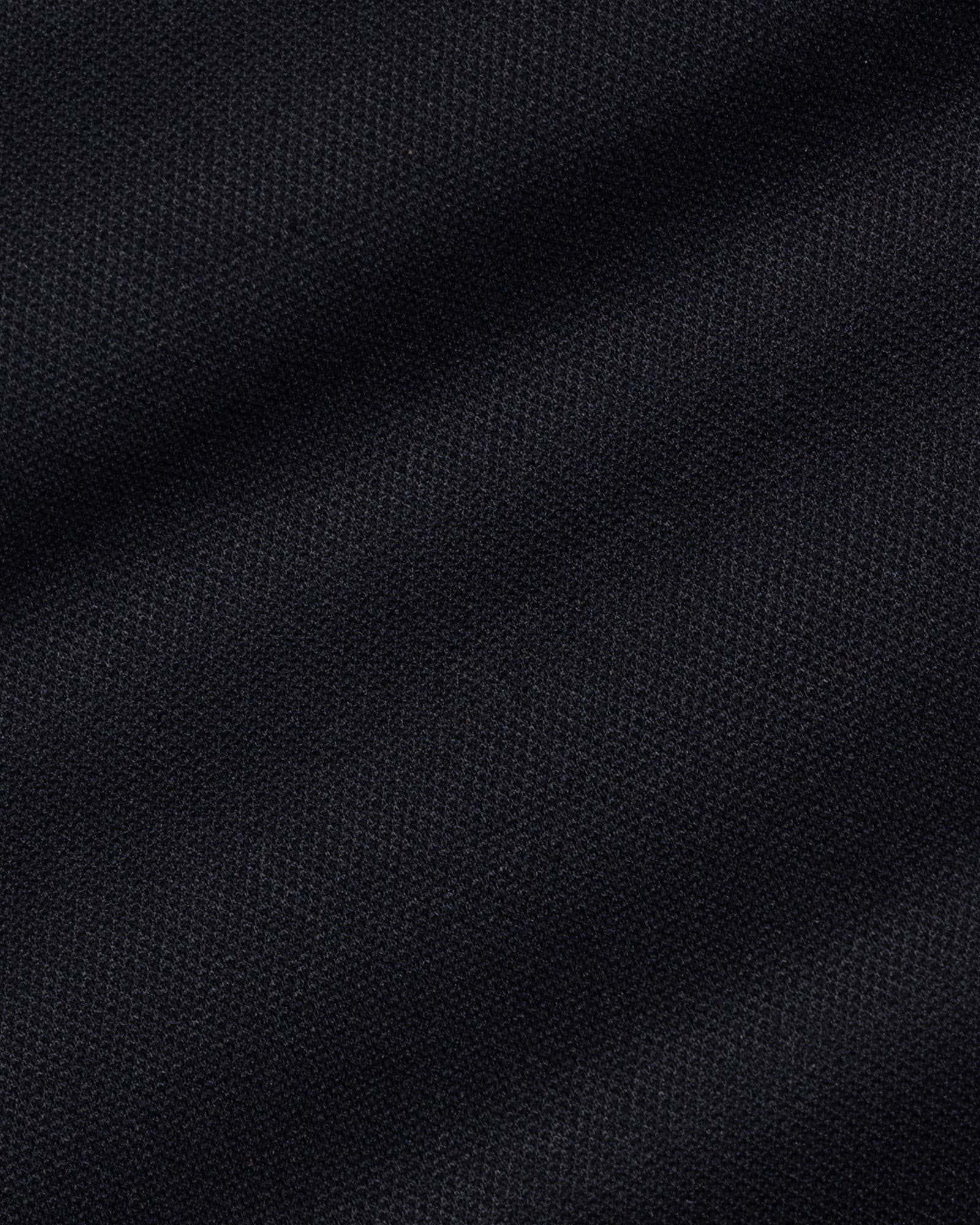 Sakura Black Cotton Polo T-Shirt