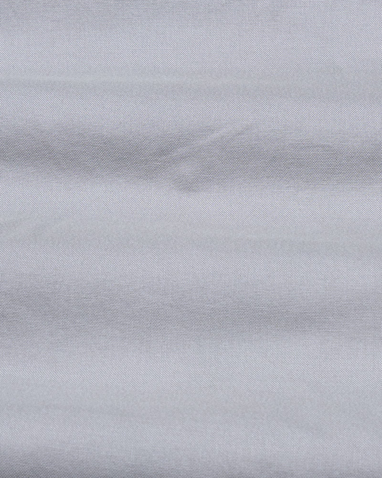 Regent Silver Plain Button Down Oxford Cotton Shirt