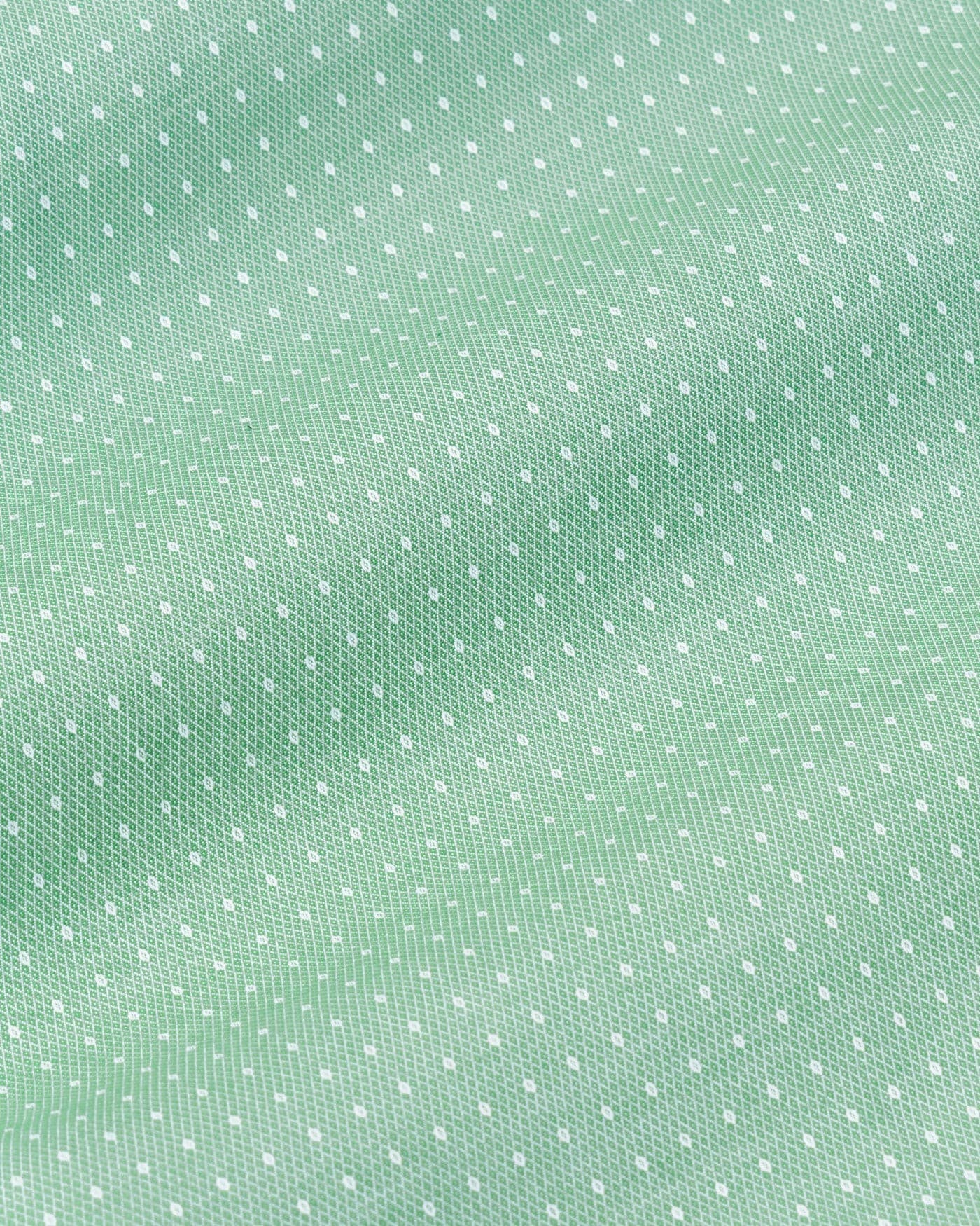 Slurp Green Textured Cotton Shirt