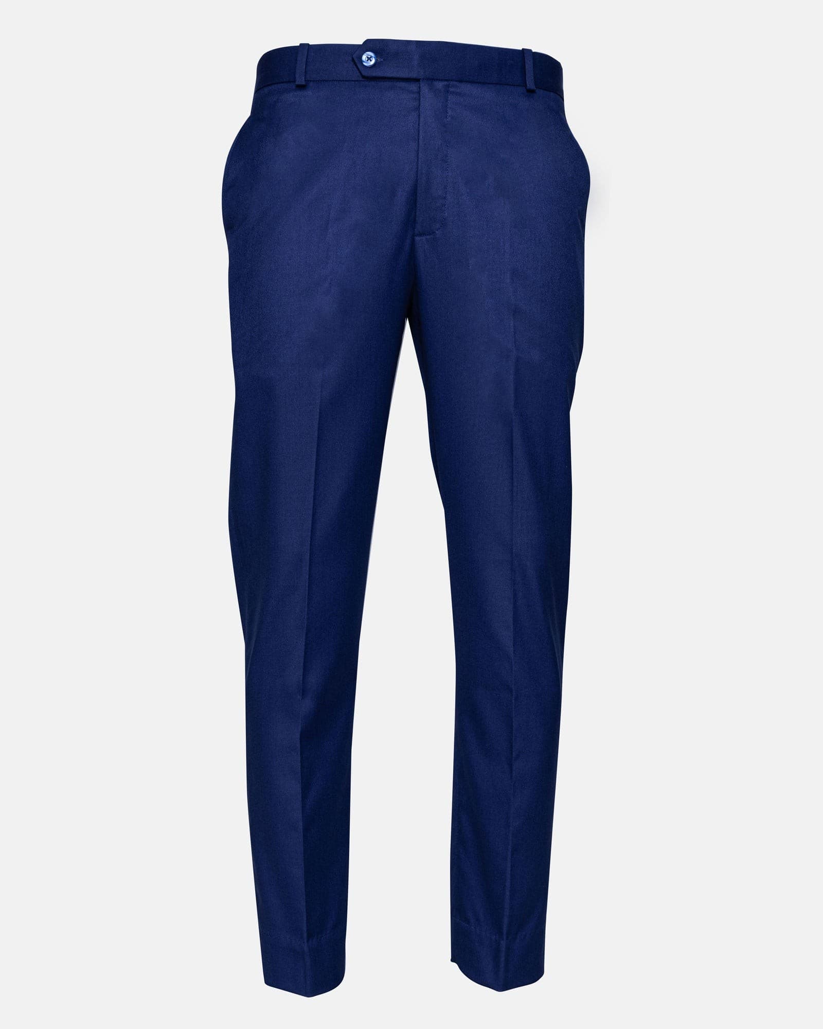 Canes Royal Blue Plain Formal Cotton Pant