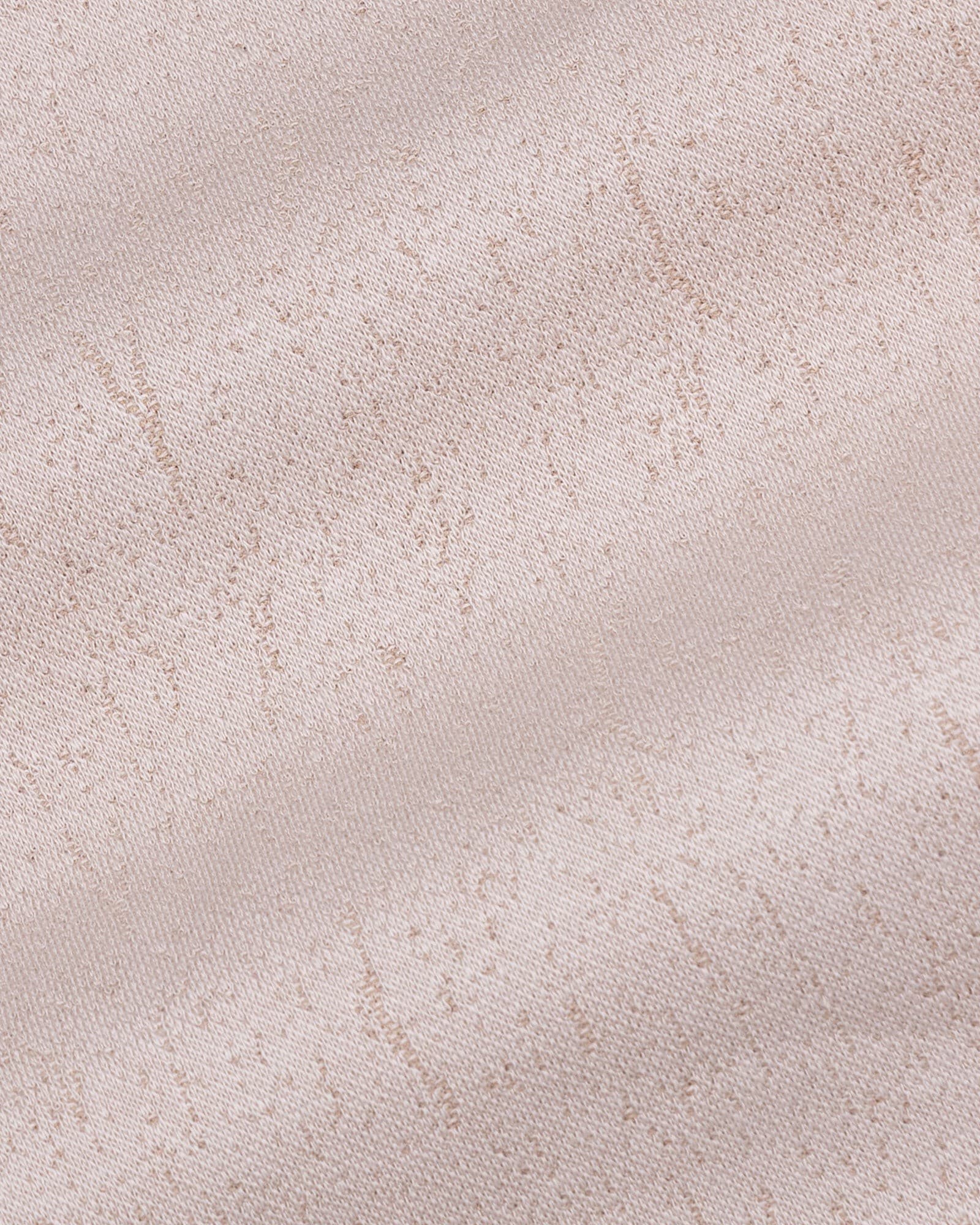 Persien Cream Cotton Textured Polo T-Shirt