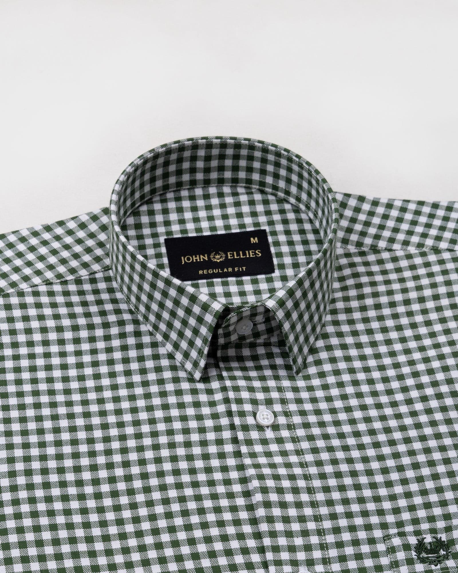 Prascot Green Check Oxford Cotton Shirt