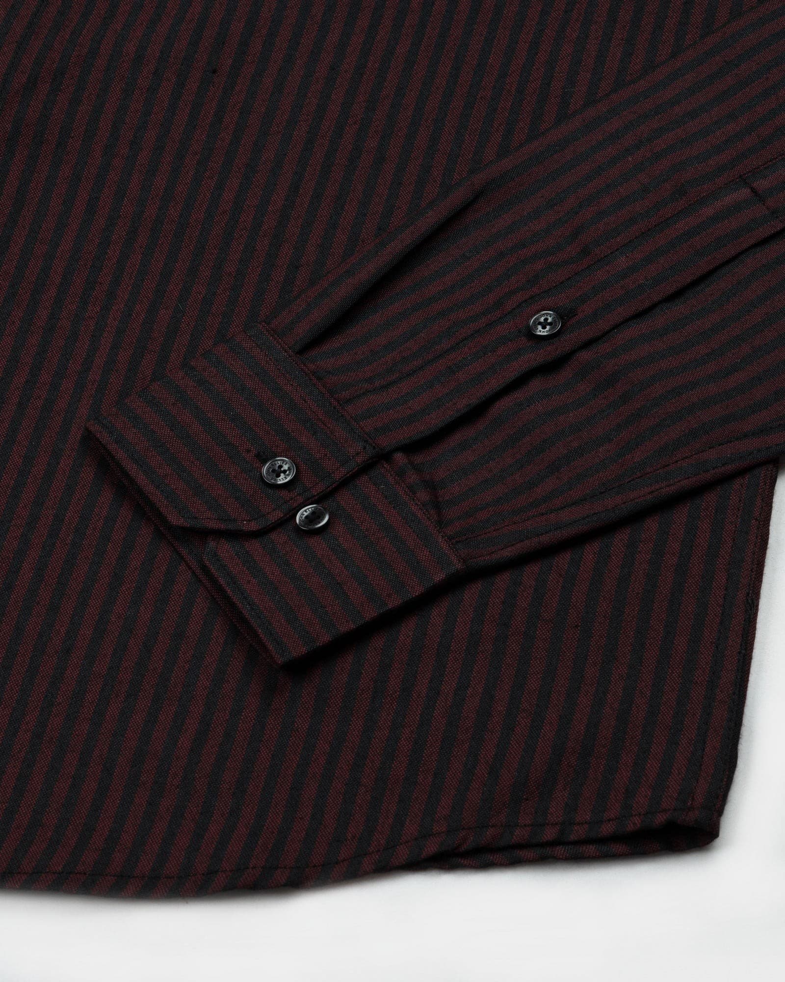 Destiny Red Stripes Oxford Cotton Shirt