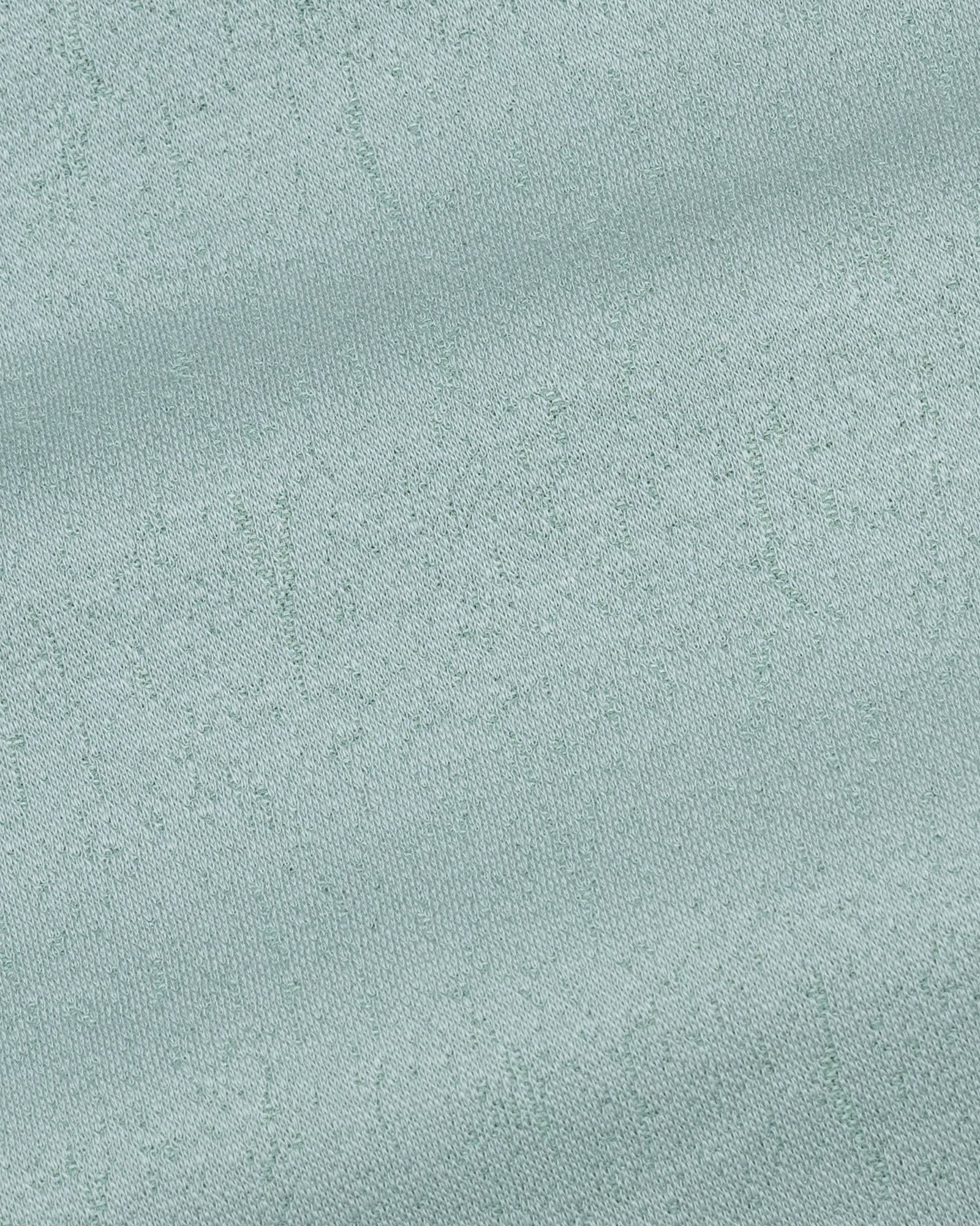 Persien Light Green Cotton Textured Polo T-Shirt