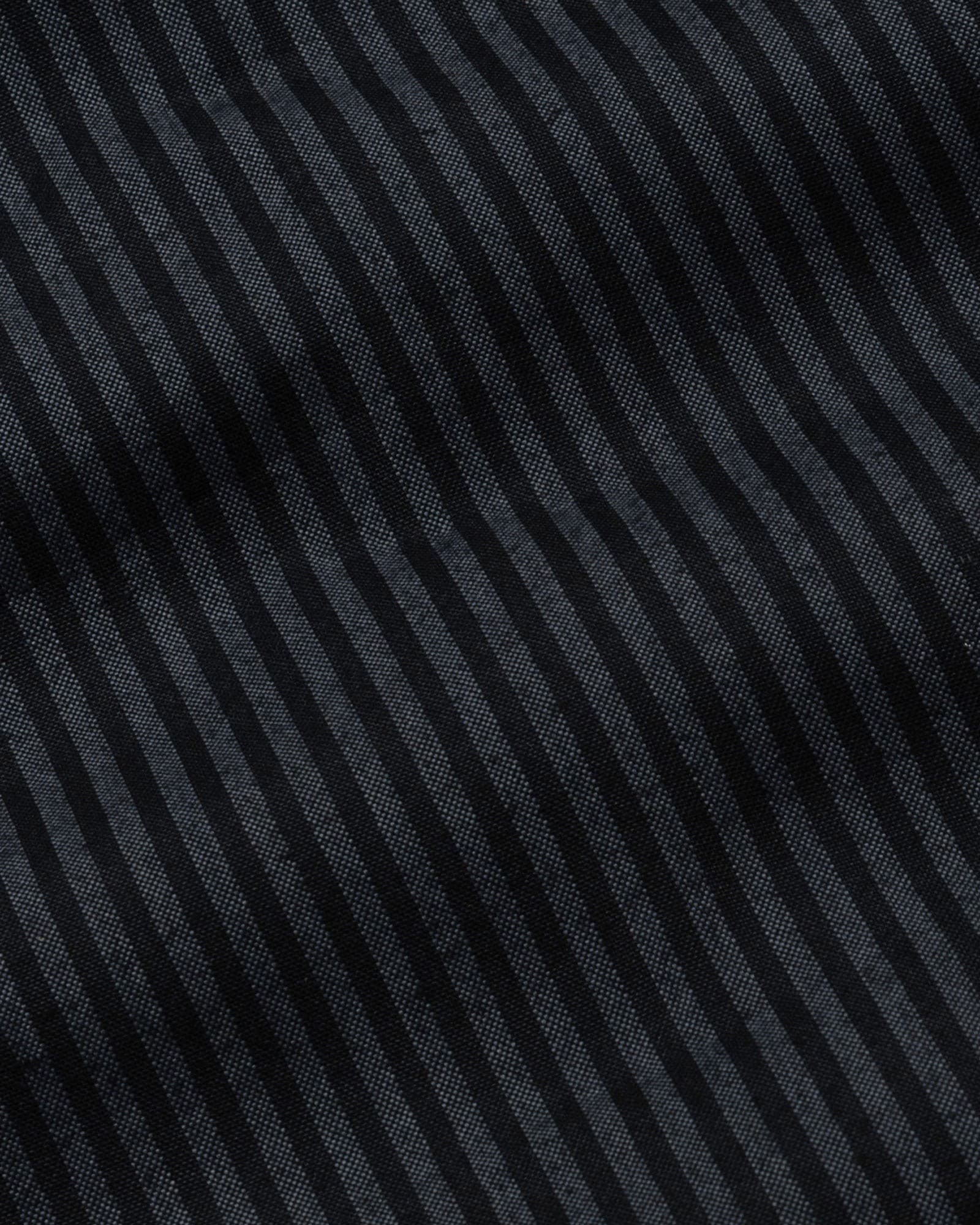 Destiny Grey Stripes Oxford Cotton Shirt