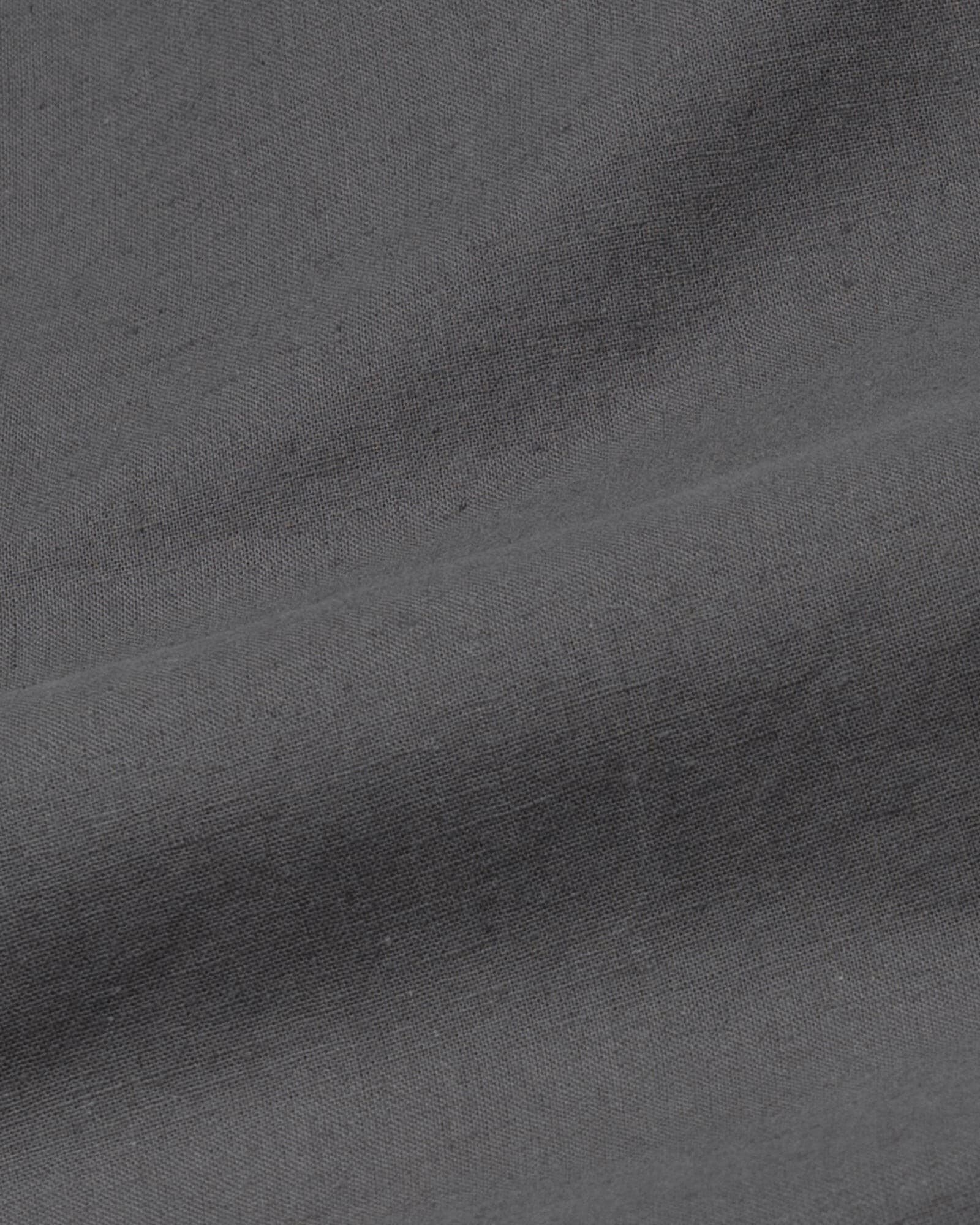 Pekzy Grey Plain Luxurious Linen Shirt