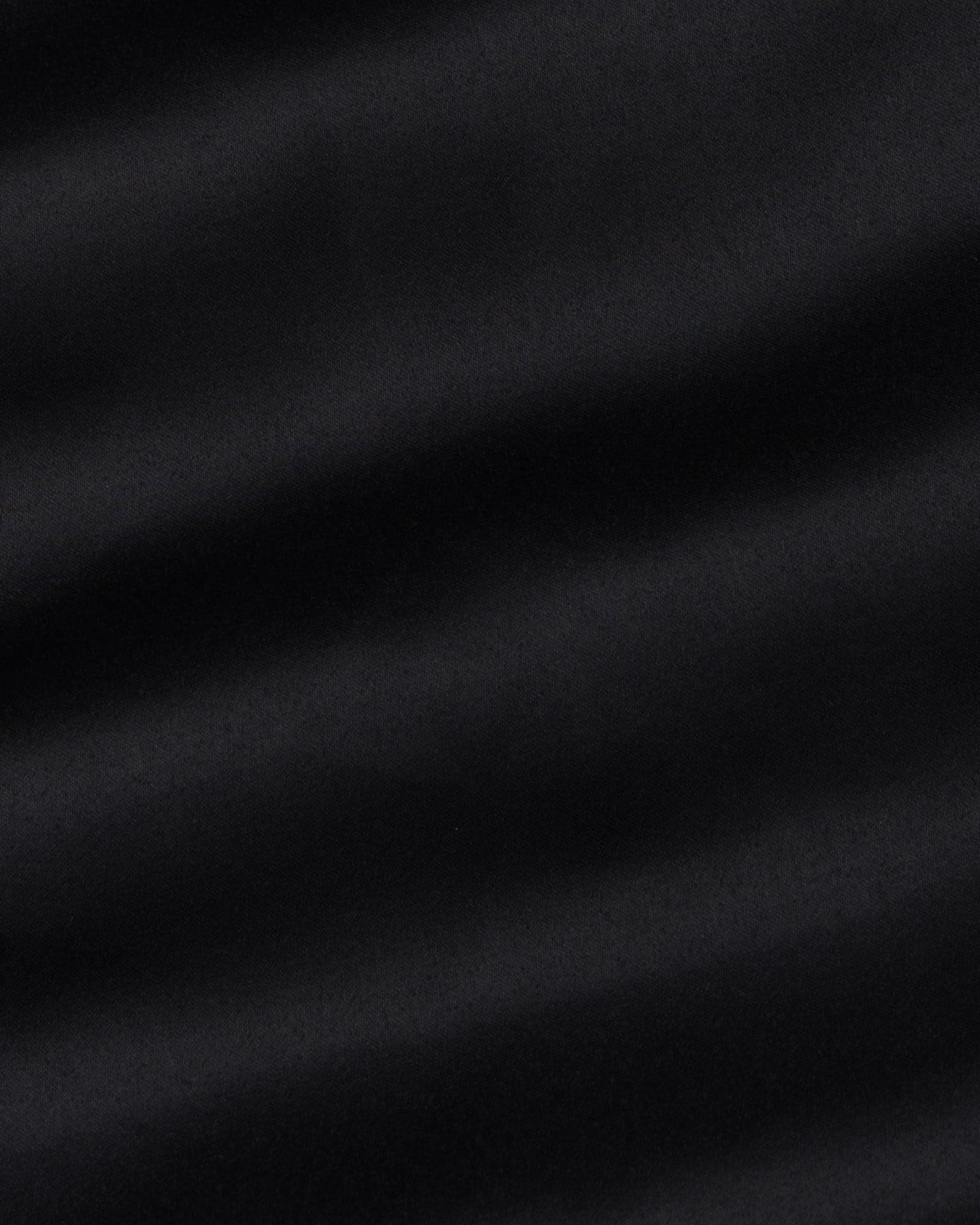Wilson Black Plain Satin Shirt