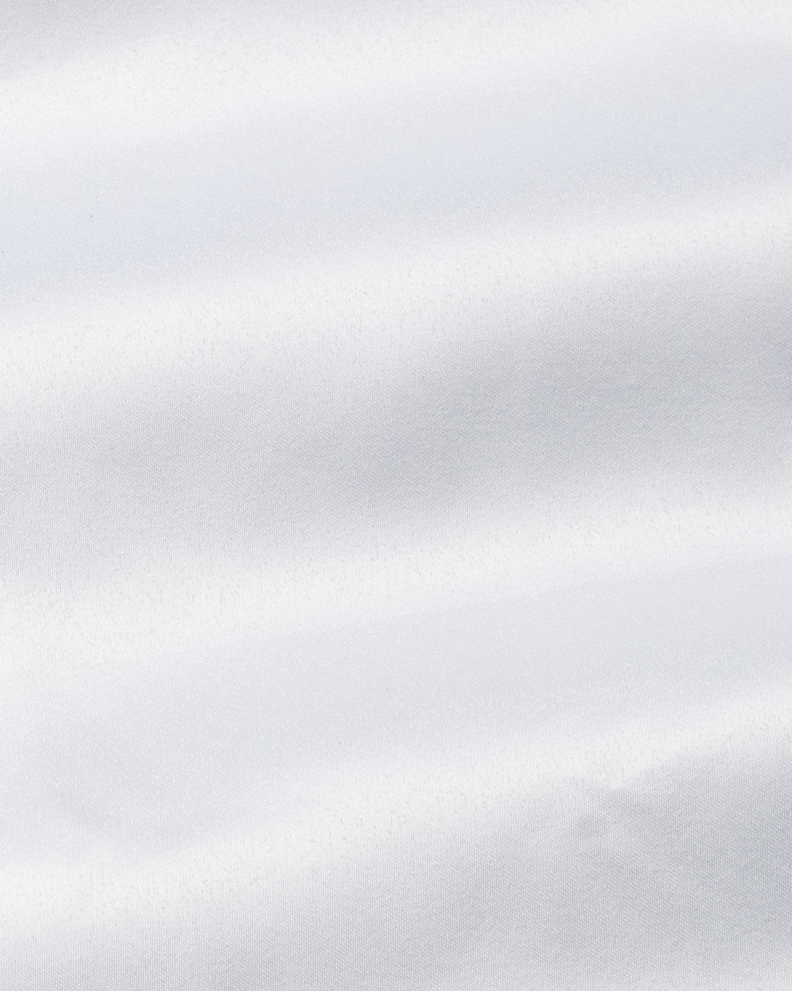 Wilson White Plain Satin Shirt