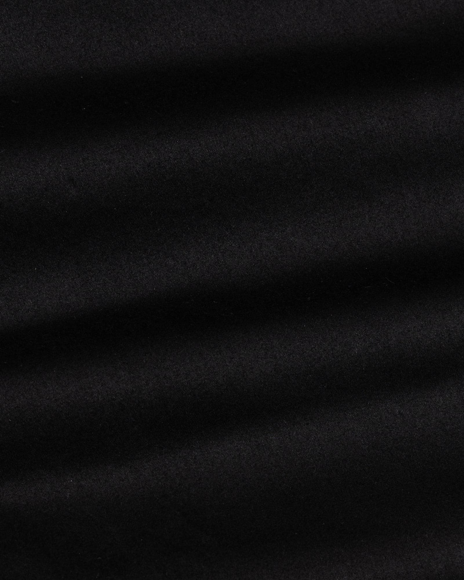 Zink Black Plain Cotton Shirt