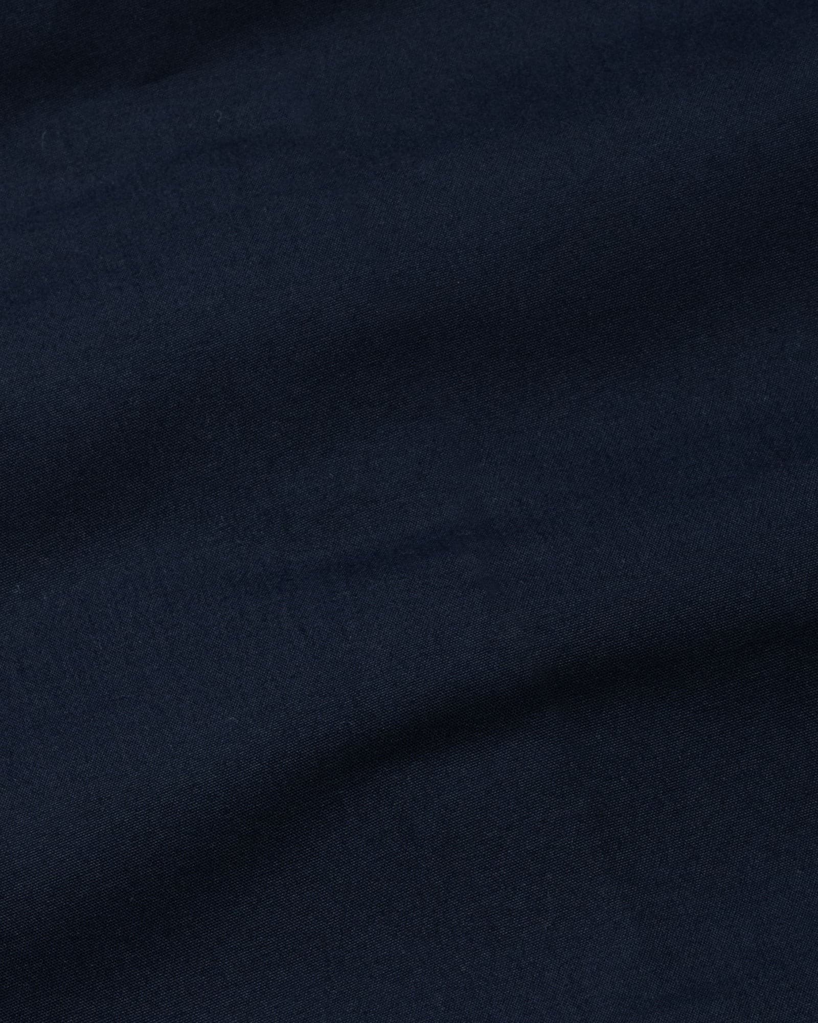 Monza Navy Blue Plain Button Down Polyester Shirt