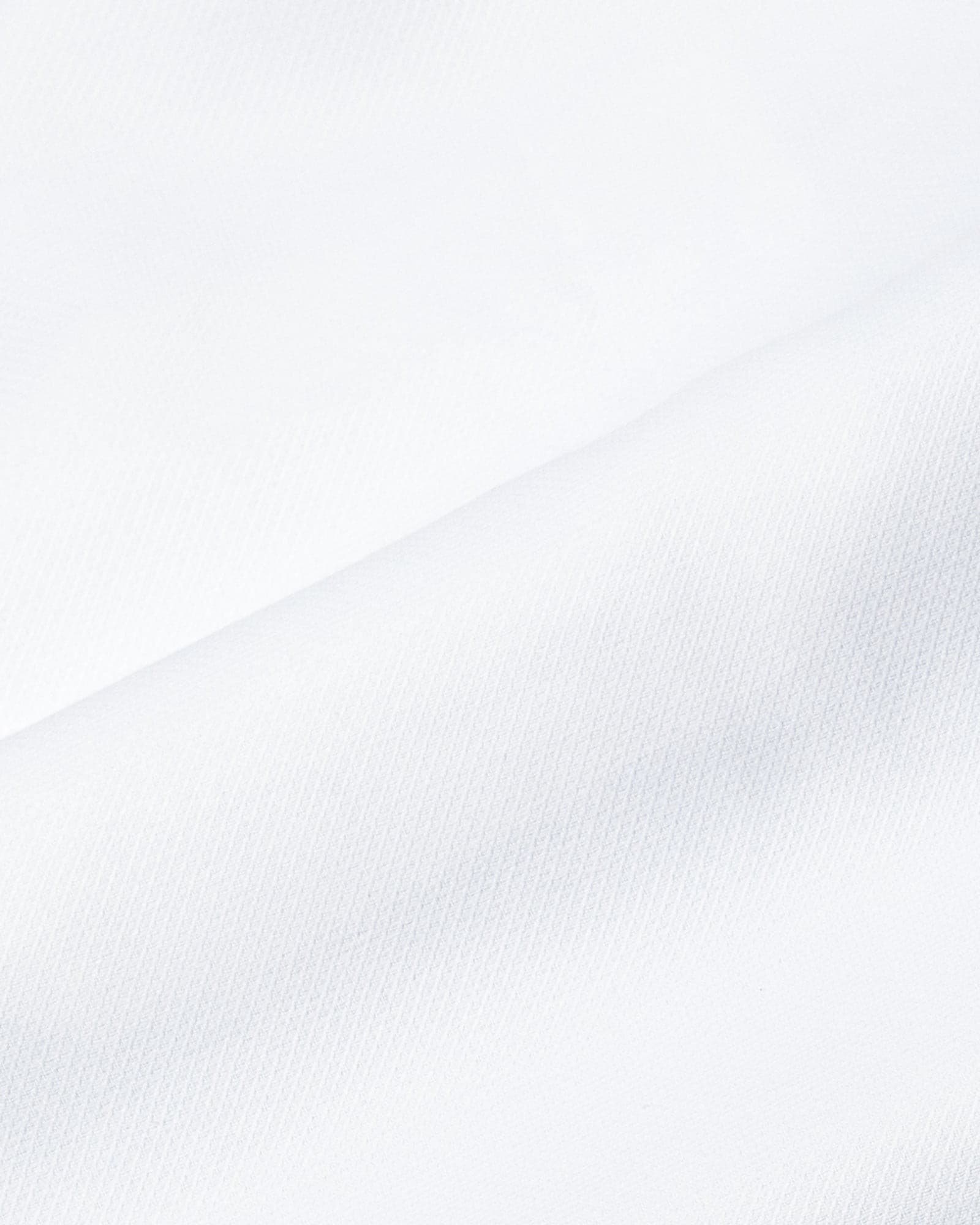 Marcell White Textured Cutaway Cotton Shirt