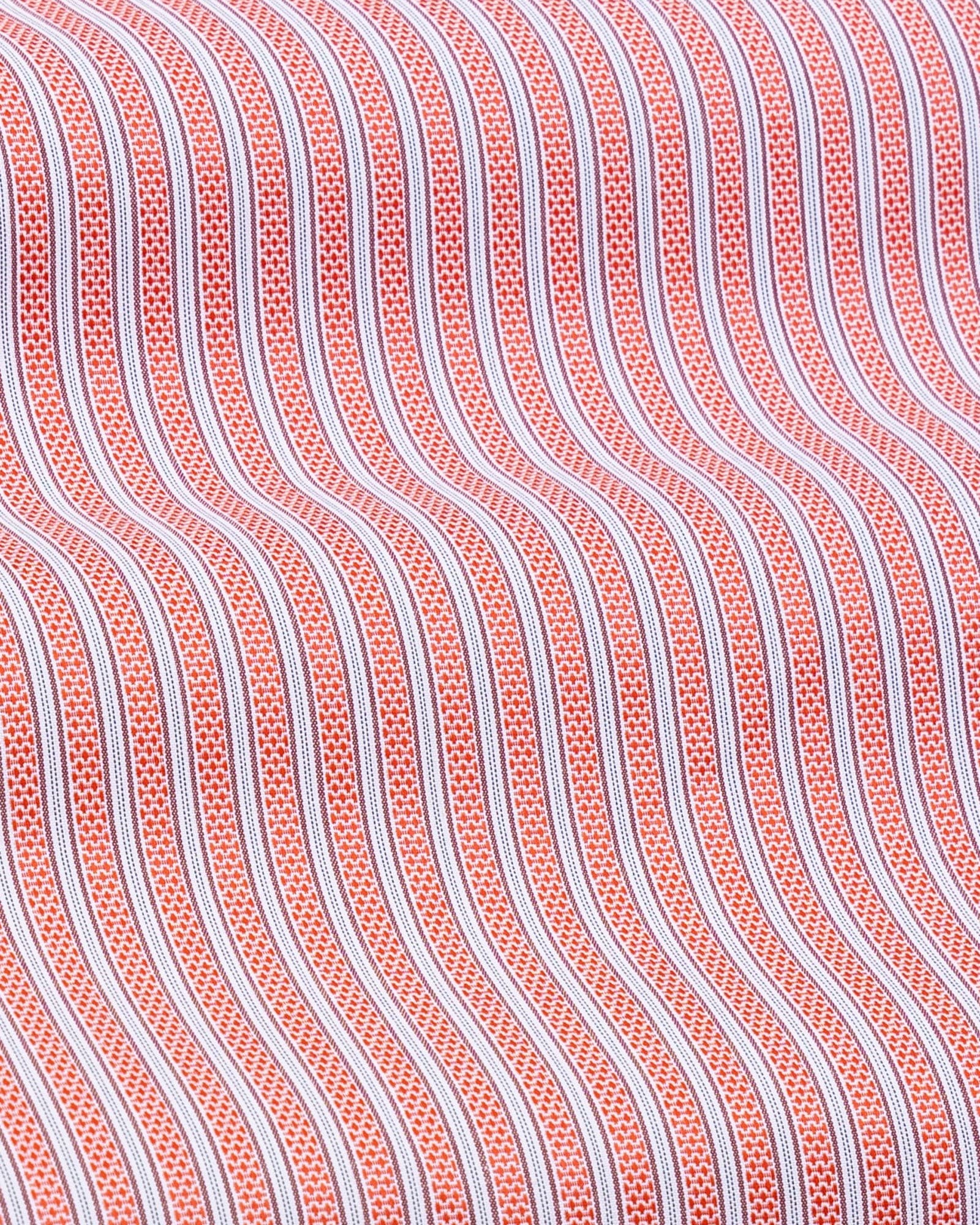Edific Red Stripes Cotton Shirt
