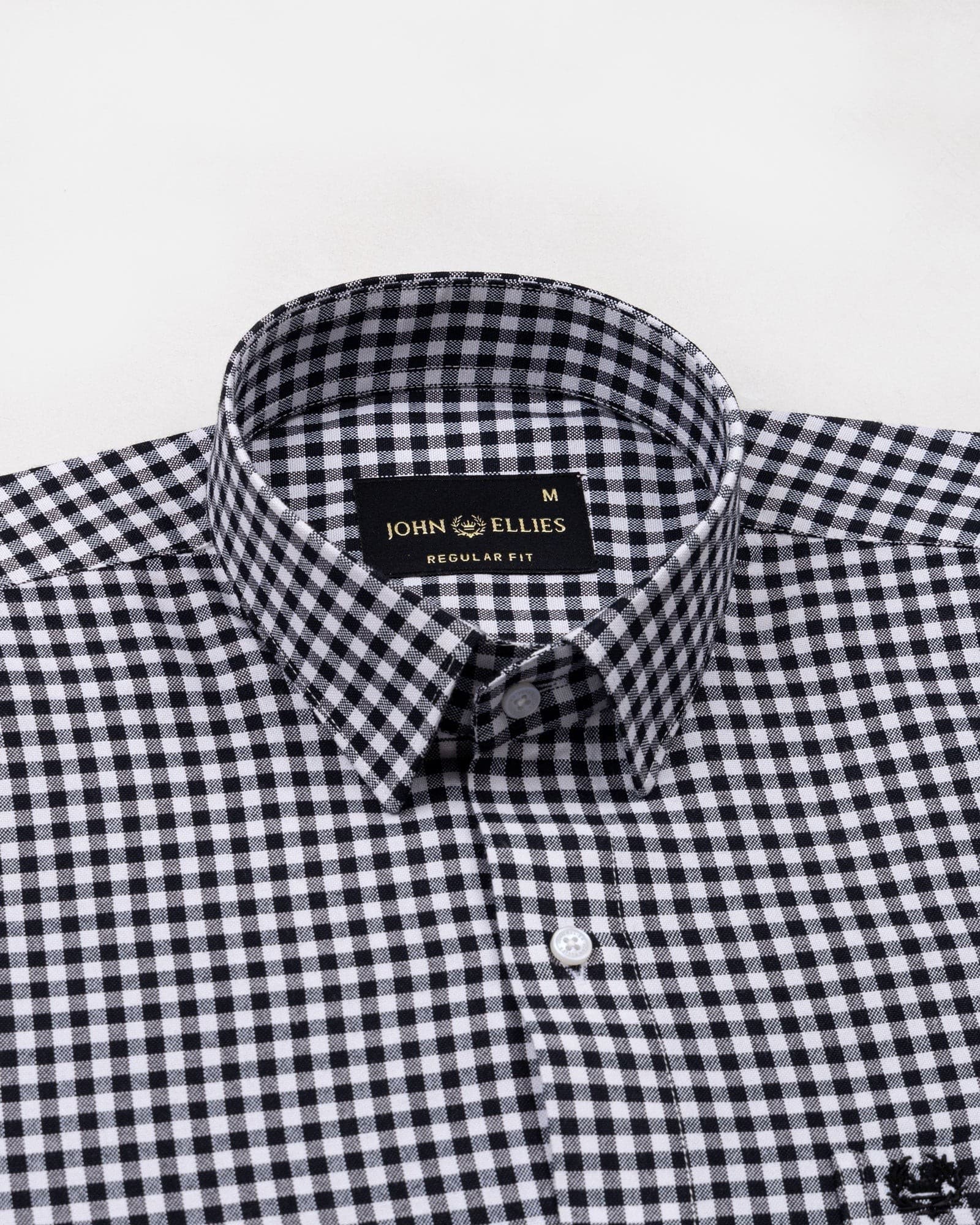 Prascot Black Check Oxford Cotton Shirt