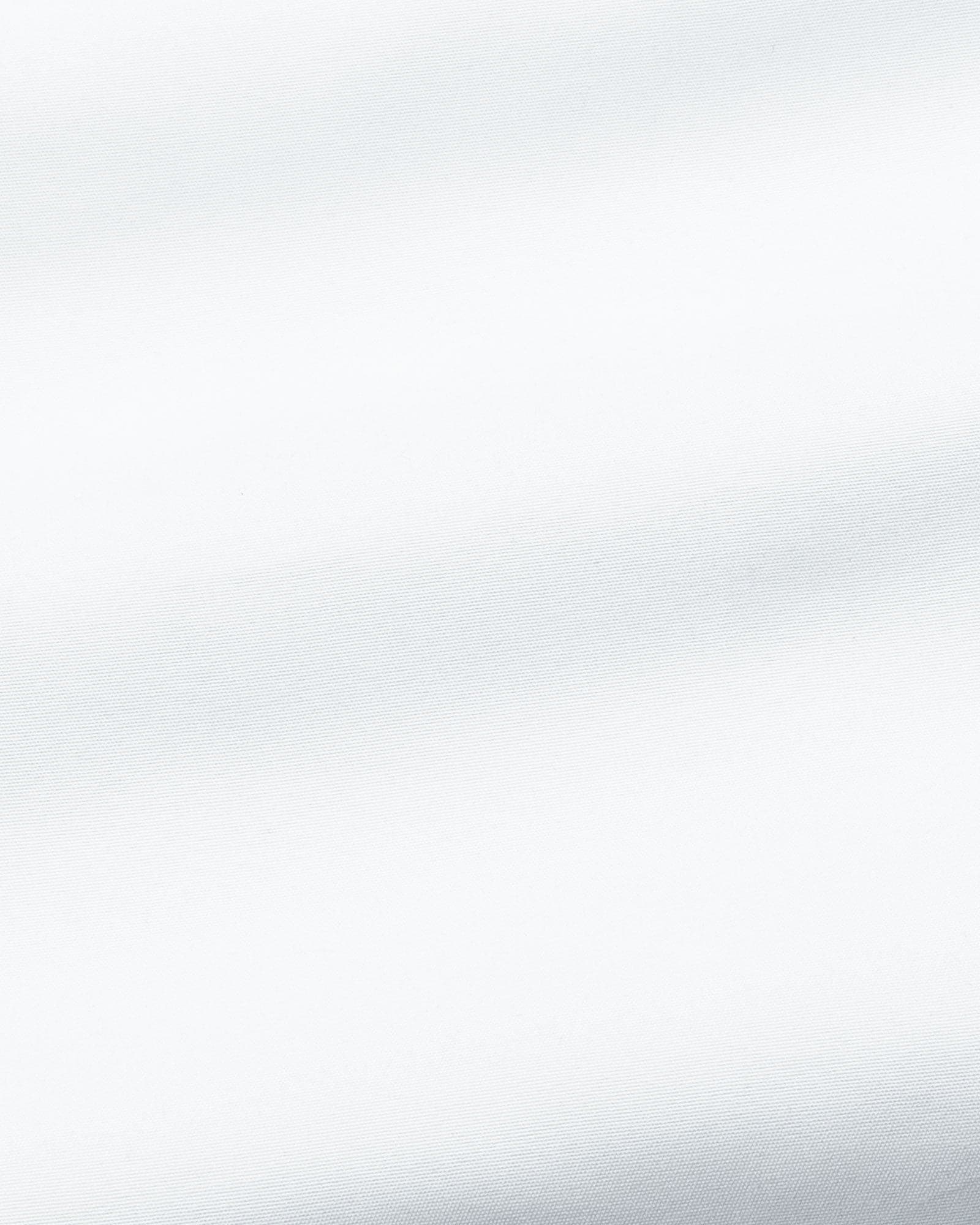 Monza White Plain Button Down Polyester Shirt