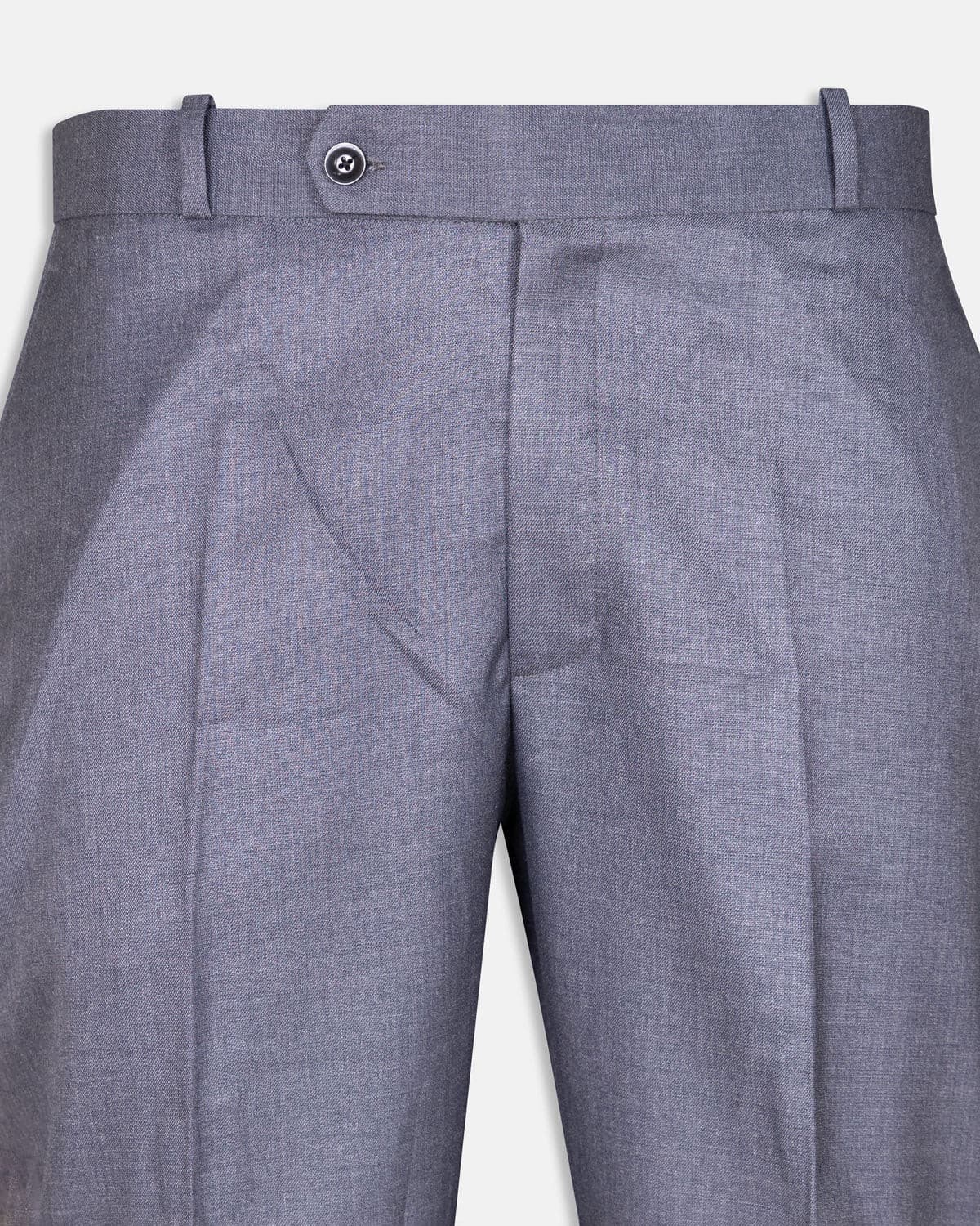 Merino Grey Normal Fit Cotton Pant