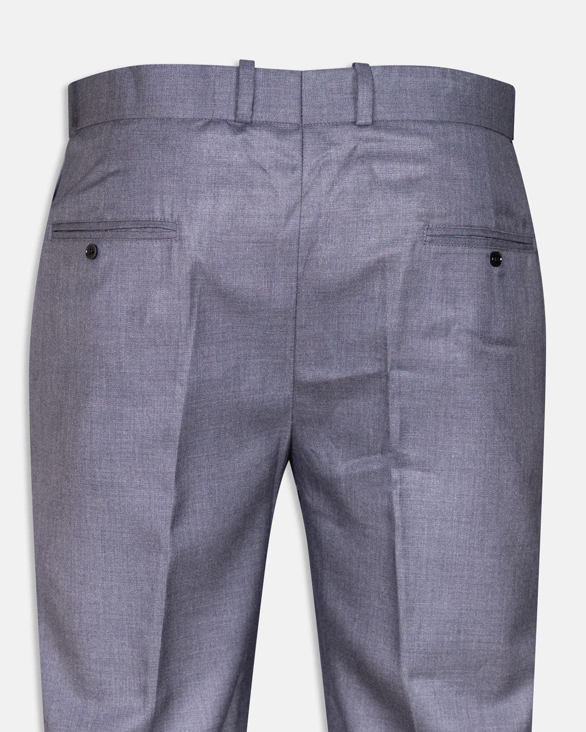 Merino Grey Normal Fit Cotton Pant