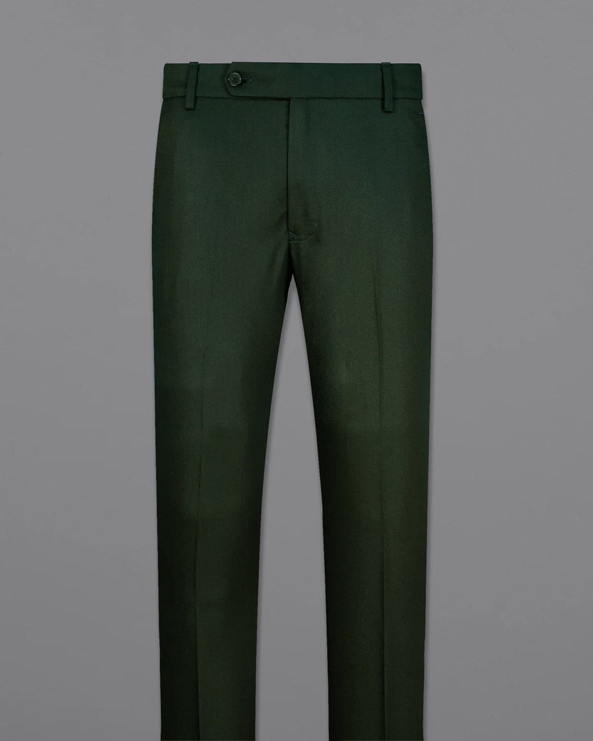 Army Green Normal Fit Trousers