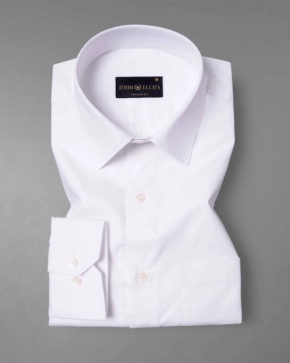 Bright White Premium Cotton Shirt