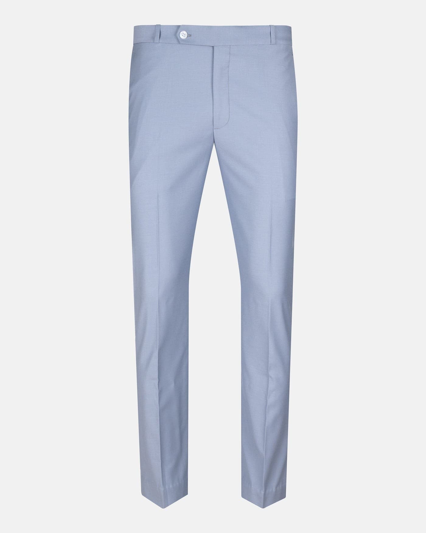 Crestline Ice Blue Normal Fit Cotton Pant