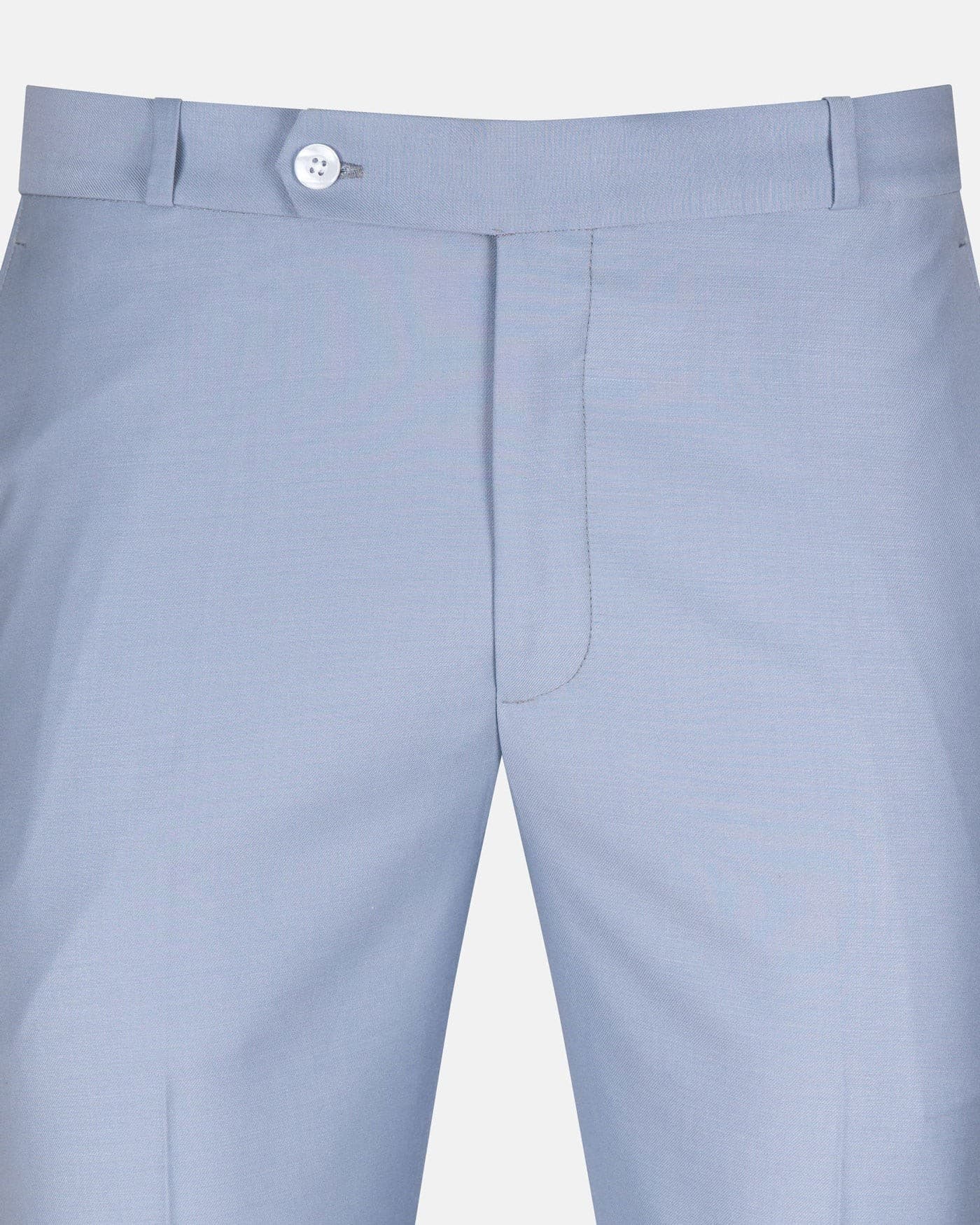 Crestline Ice Blue Normal Fit Cotton Pant