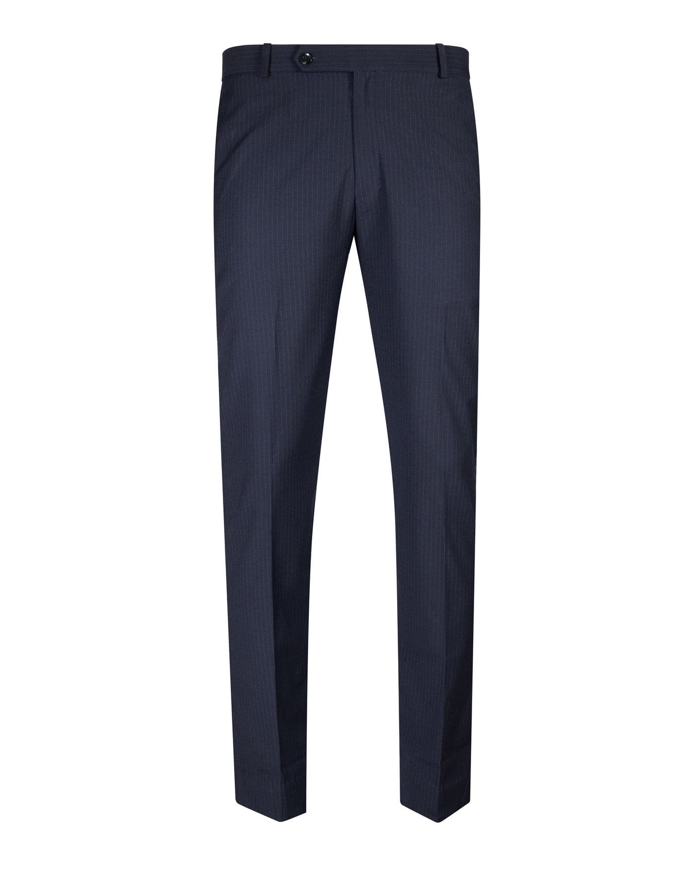 Epsilon Navy Blue Stripe Formal Pant