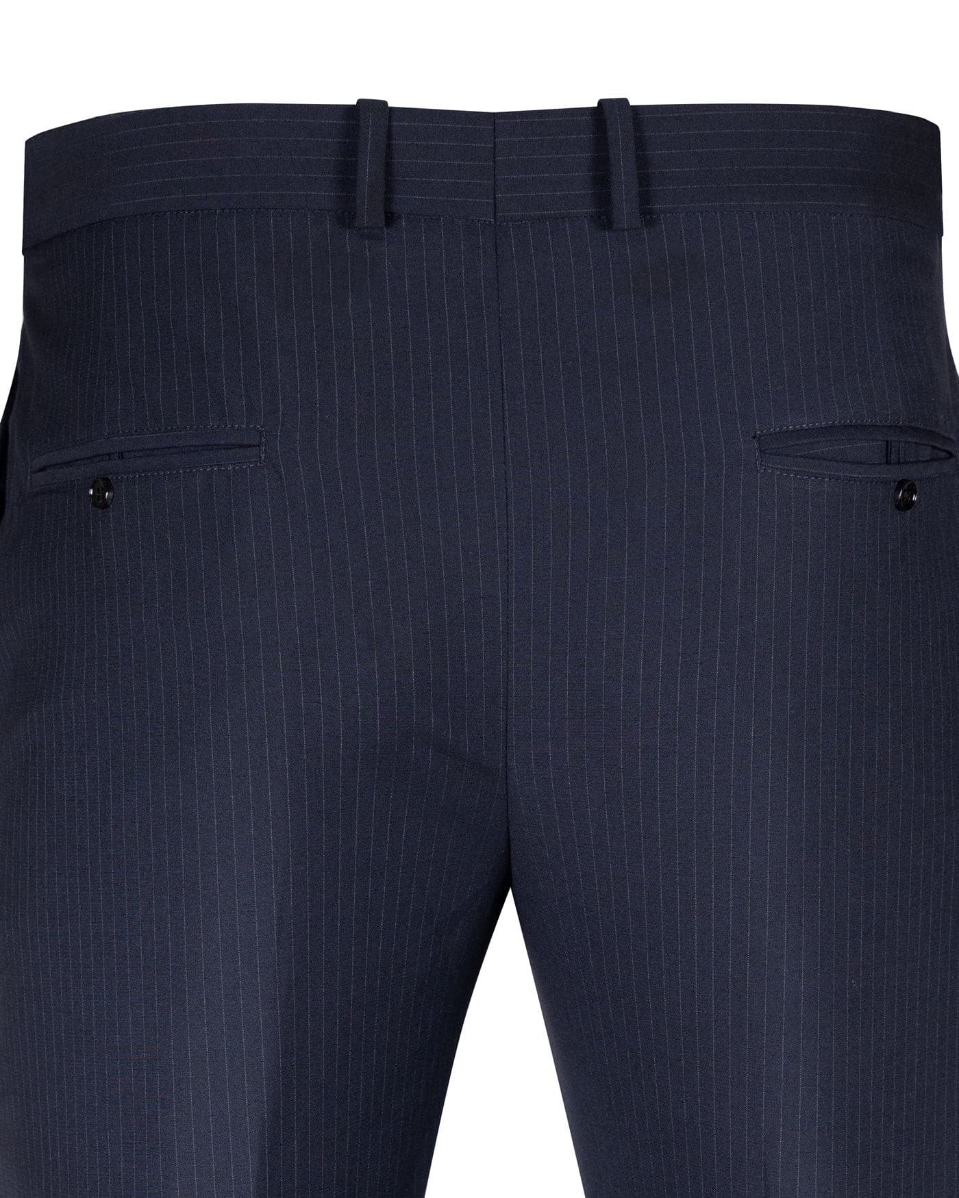 Epsilon Navy Blue Stripe Formal Pant