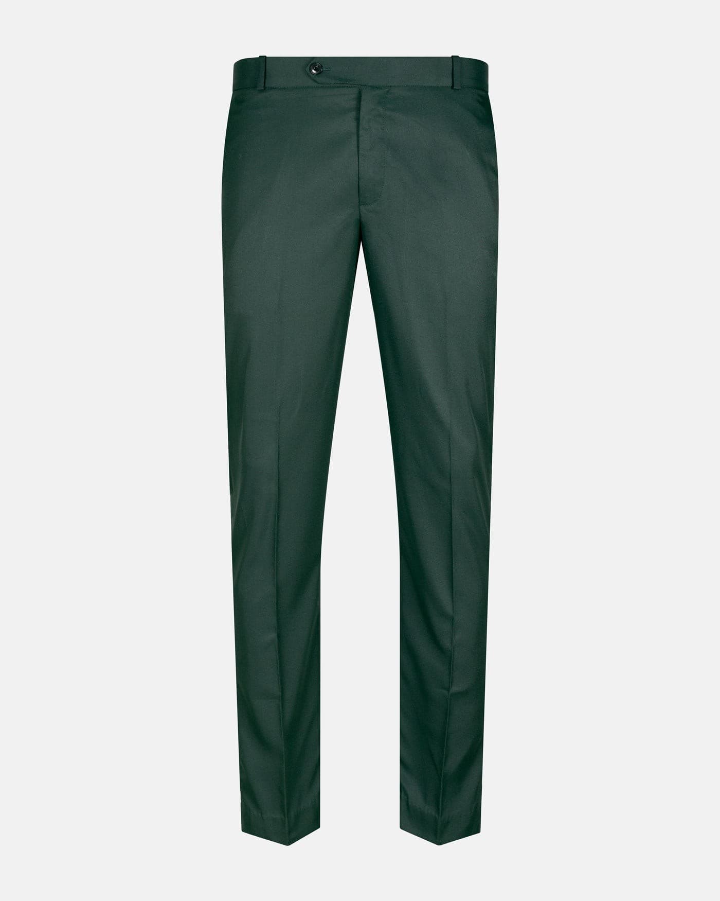 Exquisite Dark Green Cotton Formal Pant