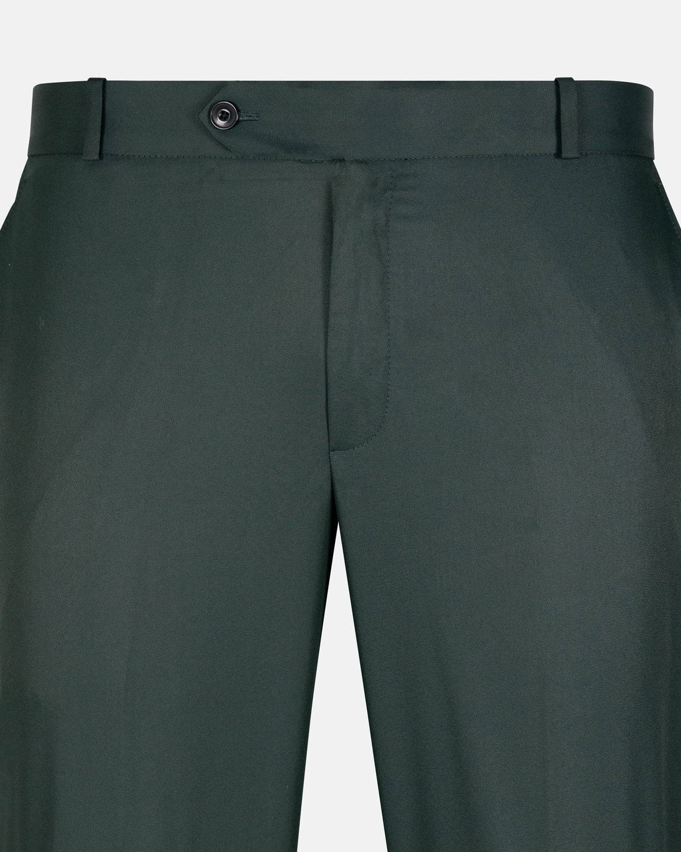 Exquisite Dark Green Cotton Formal Pant