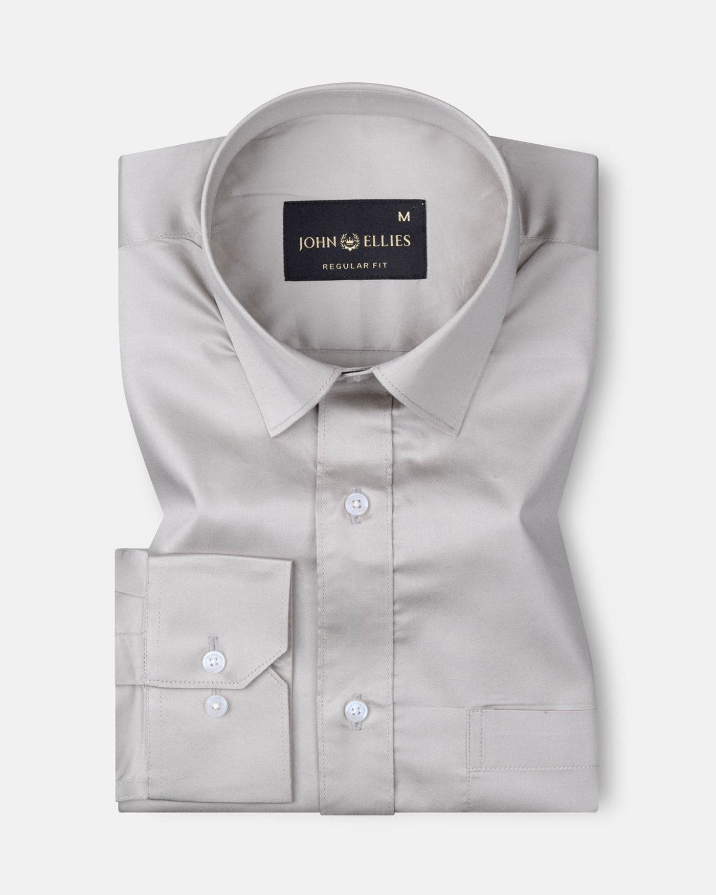 Frendix Platinum Front Placket Giza Cotton Shirt