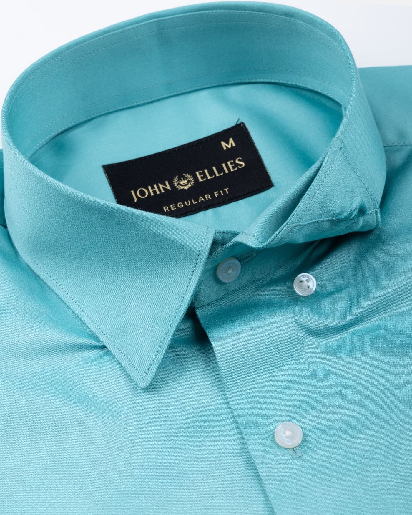 Rostin Turquis Hidden Button Down Giza Cotton Shirt