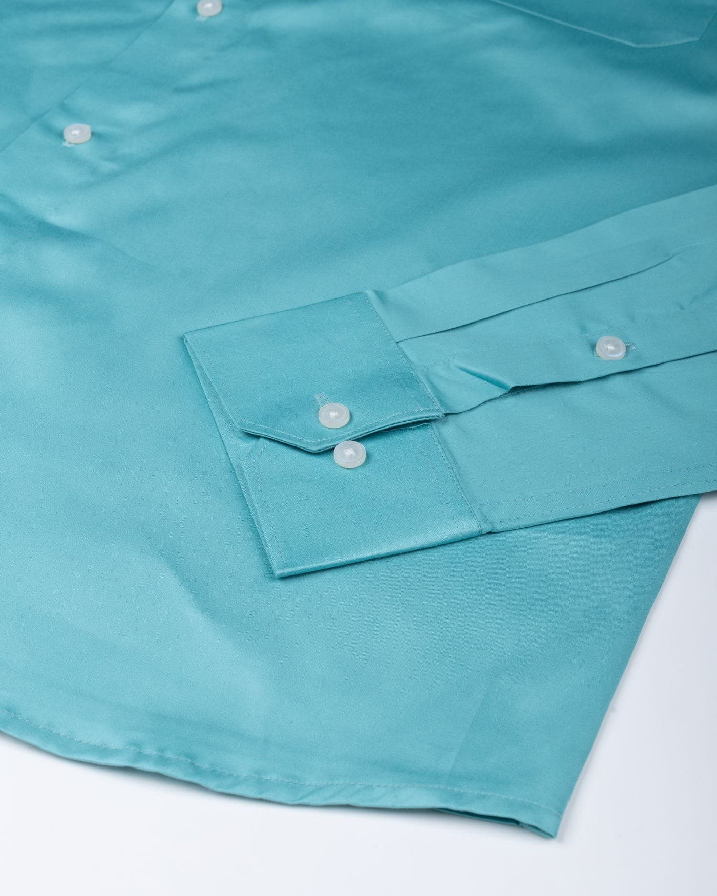 Rostin Turquis Hidden Button Down Giza Cotton Shirt
