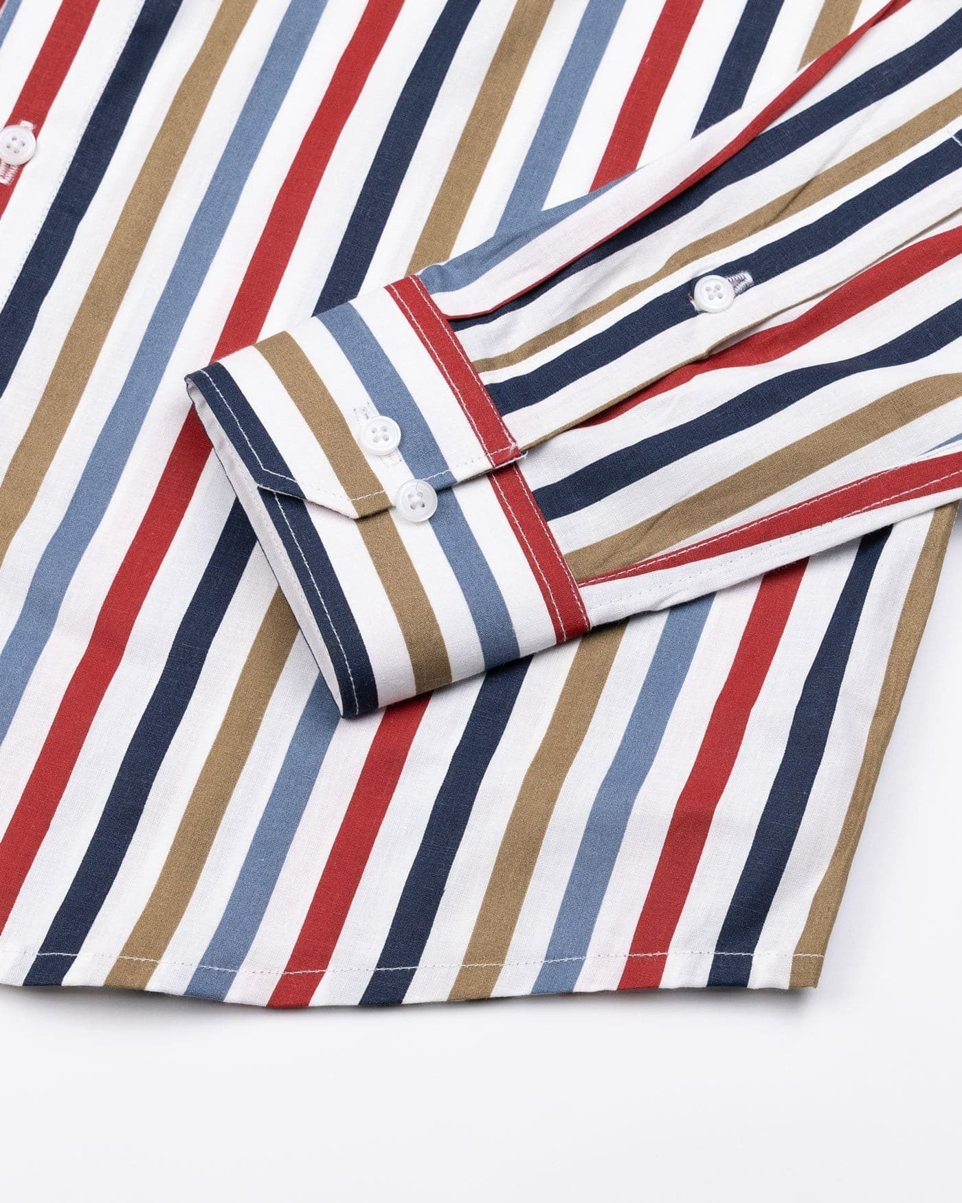 Clemence Multicolor Cotton Stripes Shirt