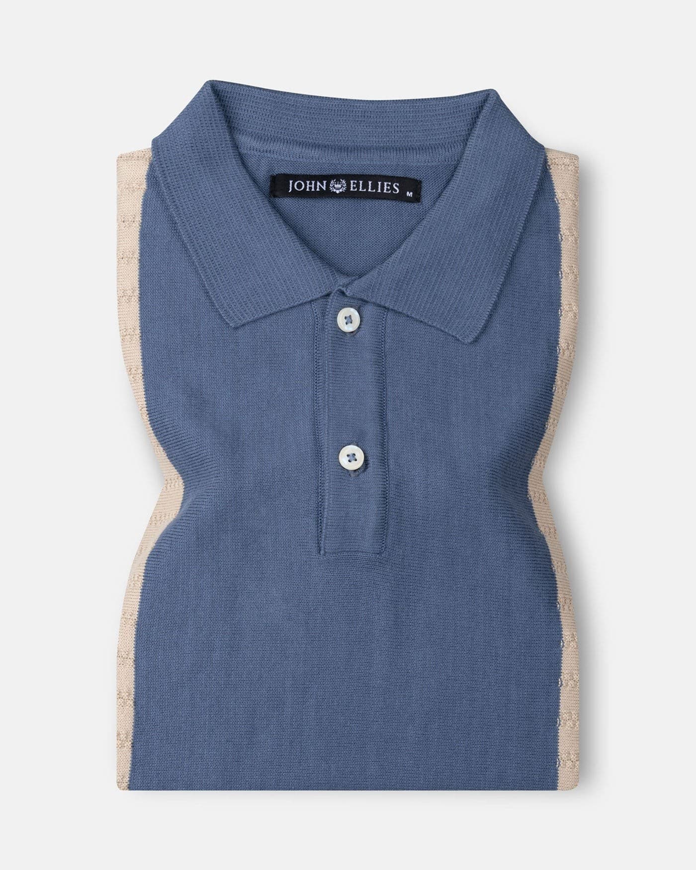 Sailros Grey Cotton Polo T-Shirt