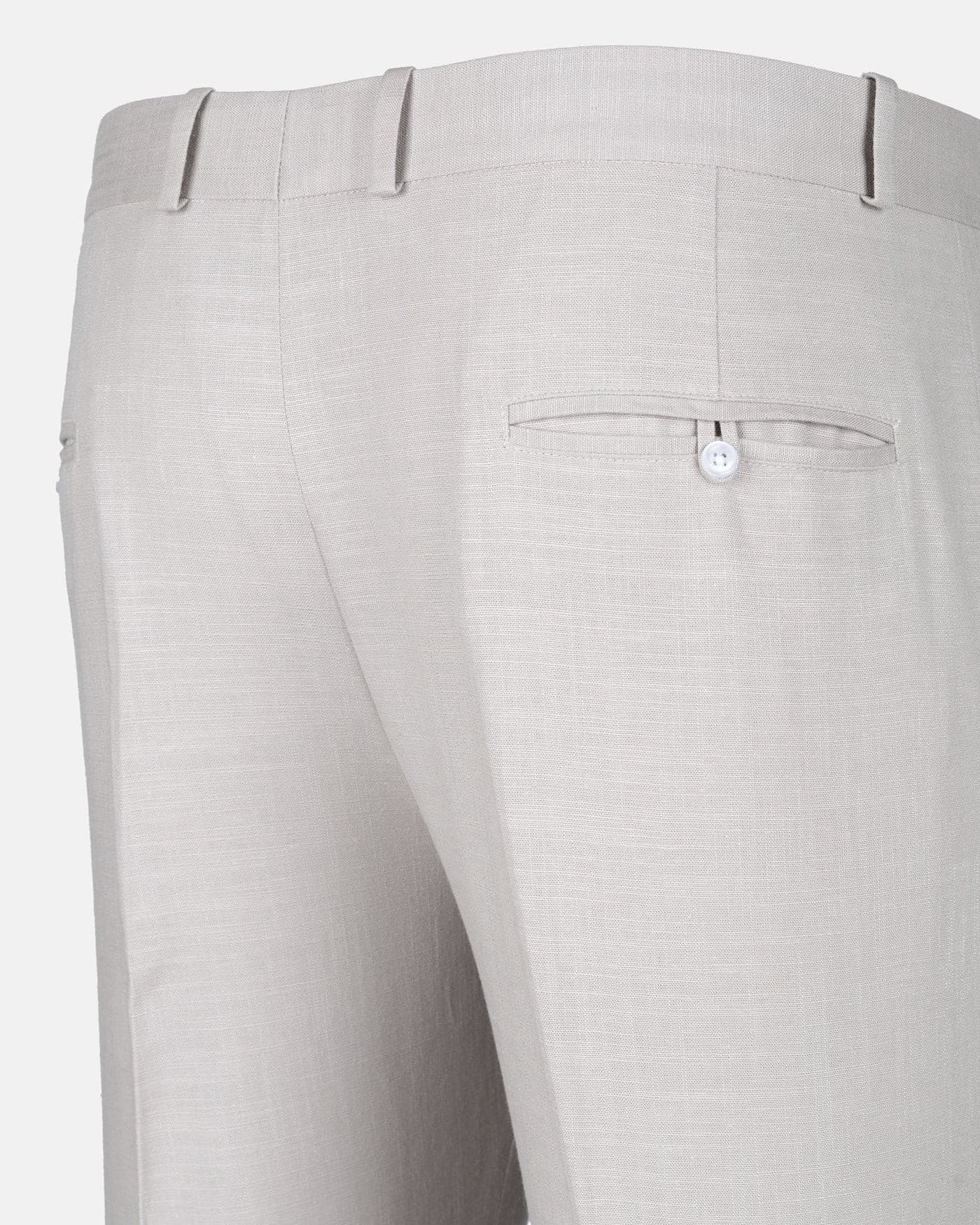 Zalix Bone Linen Formal Pant